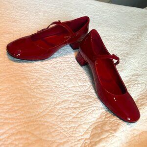 Jeffrey Campbell Red Patton Leather pumps